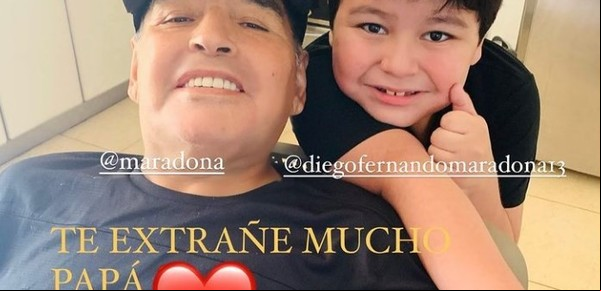 La triste situación que atraviesa Dieguito Fernando Maradona