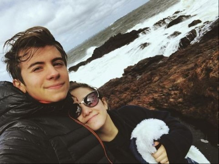 Pepo Maurizi y Ángela Torres durante unas vacaciones. Foto: Instagram