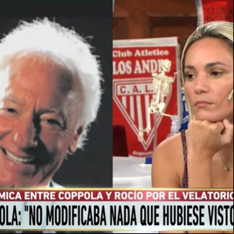 Guillermo Coppola se cruzó al aire con Rocío Oliva por el velorio de Diego Maradona