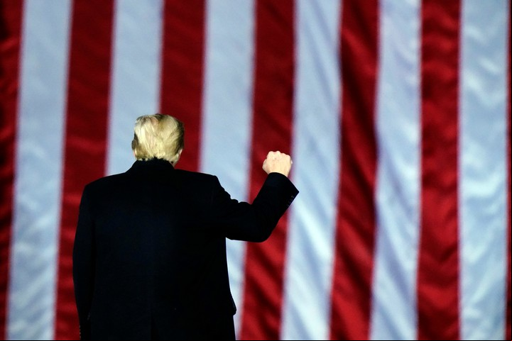 Donald Trump transita sus últimos 12 días como presidente de Estados Unidos. Foto AP