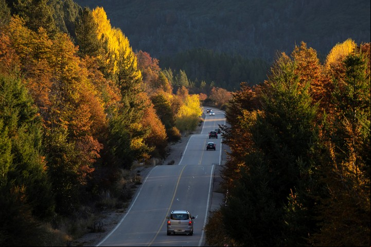En otoño la ruta se viste de colores. Foto: Shutterstock.