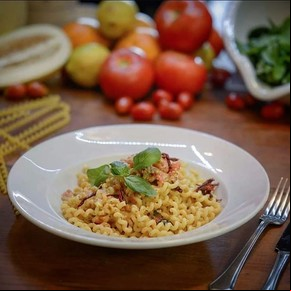 Pasta al pesto trapanese