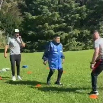 Los videos inéditos de Maradona entrenando el día previo a su cumpleaños 60