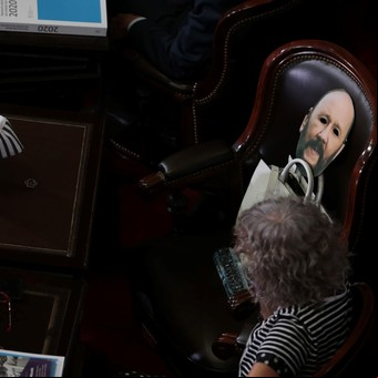 Lo que no se vio de la apertura de sesiones 2021: caretas, cruces en las bancas y momentos de tensión