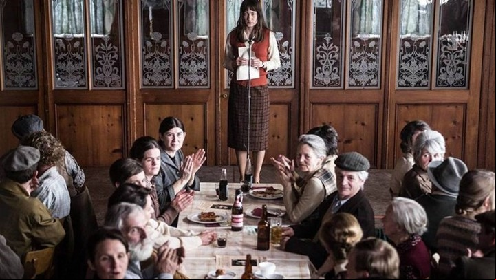 Una imagen de la película "El orden divino".