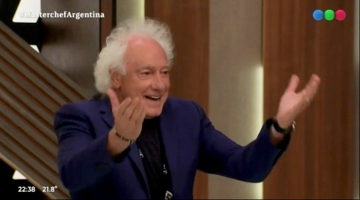 MasterChef Celebrity: Guillermo Coppola fue el invitado especial en la noche dedicada al típico té inglés. Captura TV.
