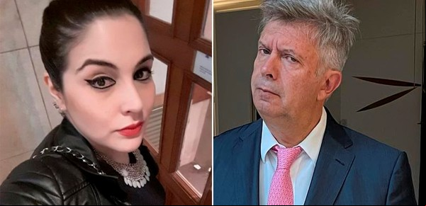 Fuerte cruce entre Antonella Menem y Mauricio D'Alessandro