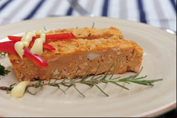 Receta de Pastel de salmón y merluza