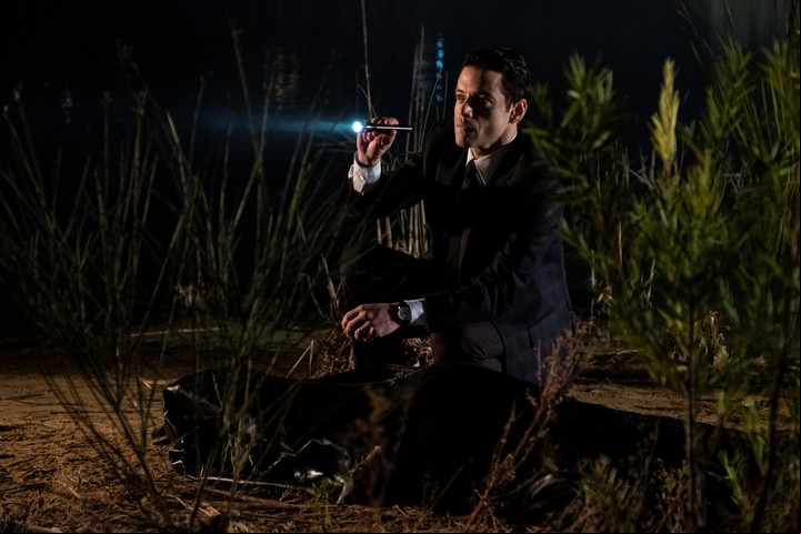 Rami Malek, en el filme del director de "Un sueño posible". Foto Warner Bros.