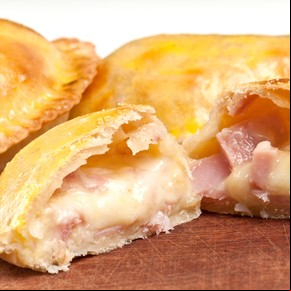 Empanadas de jamón y queso
