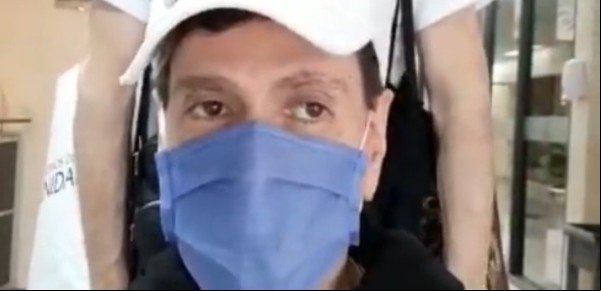 Roberto Piazza fue dado de alta, grabó un video y habló de "un dolor mortal"