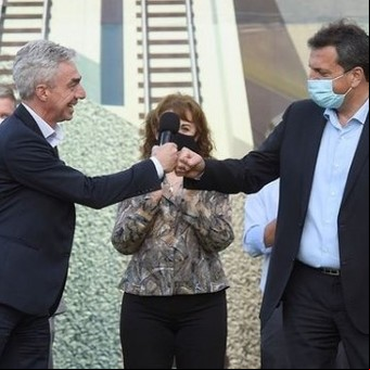 La desgarradora carta de Sergio Massa tras despedir a Meoni: "Voy en la ruta, esa que te jugó la mala pasada y sólo me sale llorar"