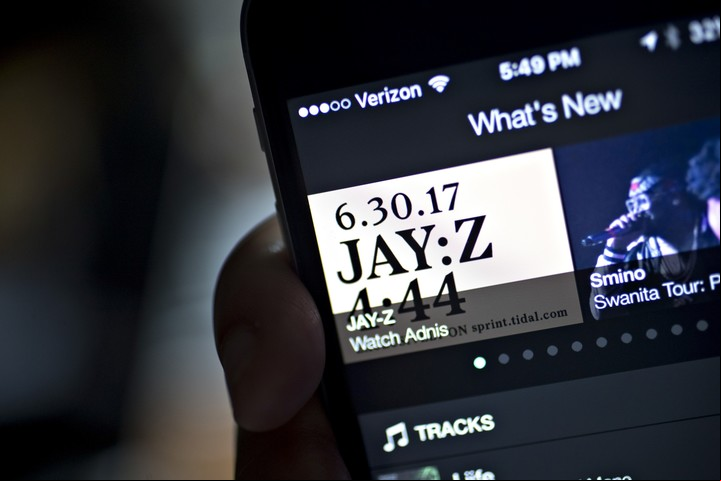 La plataforma fue comprada por Jay-Z en 2015, a la compañía noruega Aspiro. Foto Andrew Harrer/Bloomberg