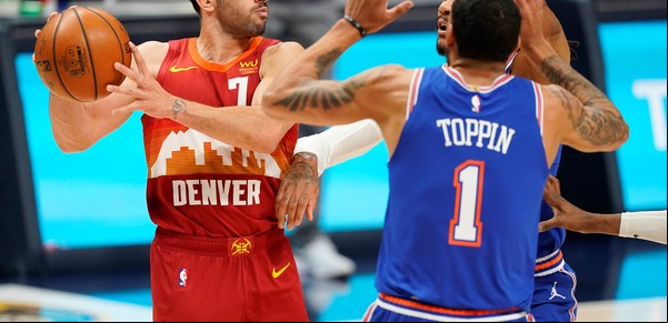 Facundo Campazzo rompió un récord de más de 30 años en Denver y jugó su partido más completo en la NBA