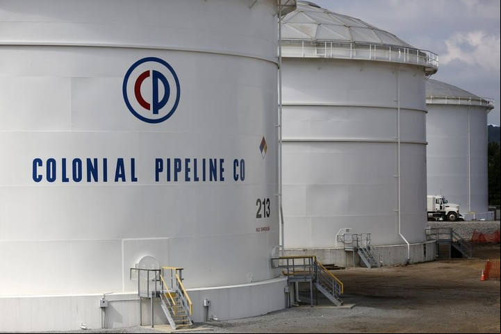 Colonial Pipeline, víctima de un ciberataque. Bloomberg News