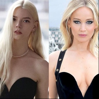 Anya Taylor-Joy y Jennifer Lawrence, pareja vampírica y sexy
