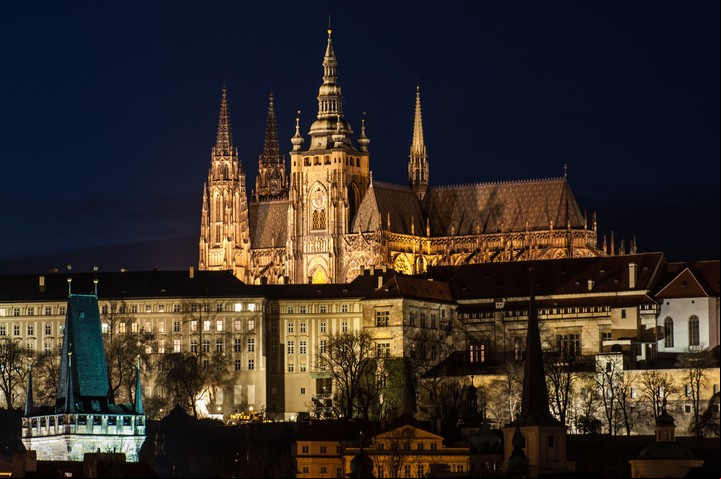 El castillo de Praga tiene zonas de visita gratuita y otras en las que se cobra entrada.