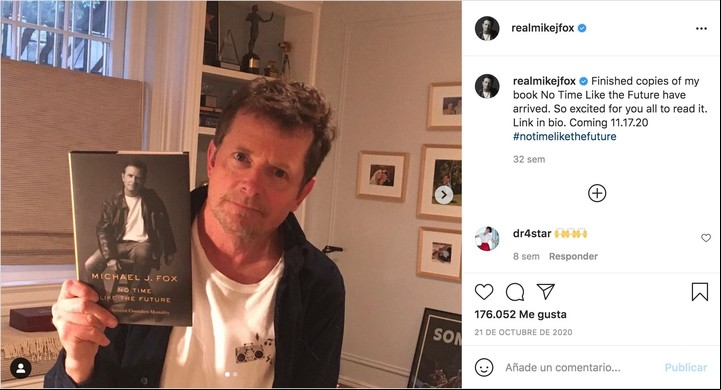 Michael Fox presentó su nueva biografía a fines del año pasado, con una mirada un poco menos optimista que la que mantenía unos años atrás. Foto IG