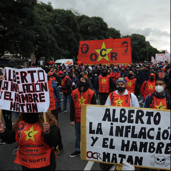 Movilización de piqueteros por el regreso del IFE y alimentos: el Gobierno aumenta la ayuda social, pero no logra contener la protesta