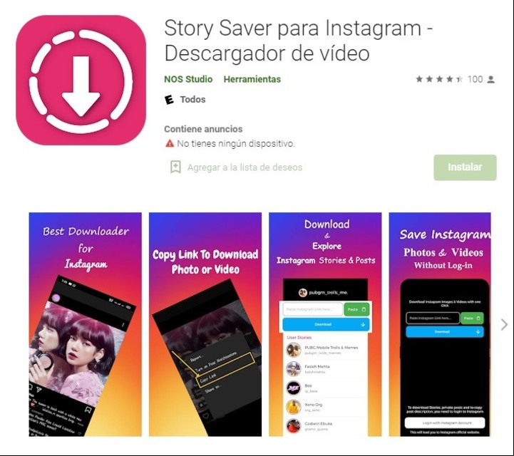 Story Saver. (Playstore)
