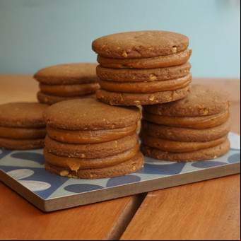 Alfajores de maní