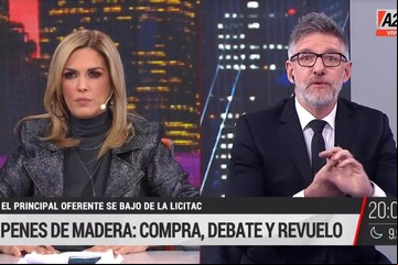 Penes de madera: la disputa entre Luis Novaresio y Viviana Canosa