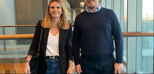 Amalia Granata arrancó la campaña como senadora en Santa Fe y le pegó al kirchnerismo por "la corrupción y el narcotráfico"