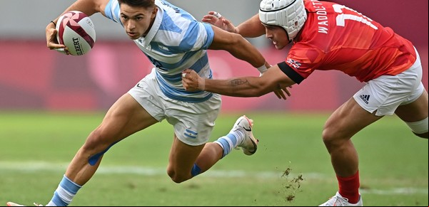 Marcos Moneta, de Los Pumas 7s, fue elegido como el mejor jugador del año