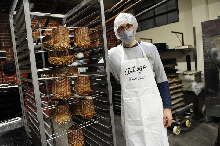 Juan Manuel Alfonso, el maestro pastelero de Artiaga. Foto: Luciano Thieberger / Archivo
