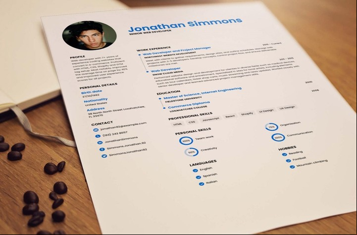 La herramienta permite armar una versión del CV en inglés bien redactada aunque no se domine ese idioma.