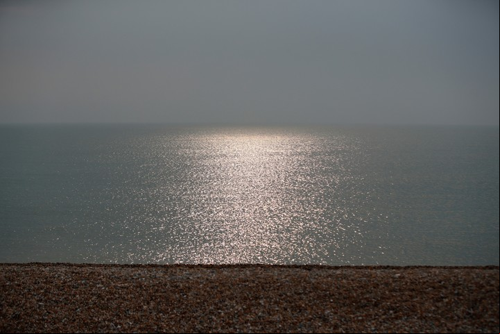El Canal de la Mancha visto desde Kingsdown. Foto: Reuters