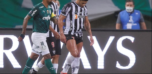 Copa Libertadores: Palmeiras empató sin goles con Atlético Mineiro y Hulk erró un penal