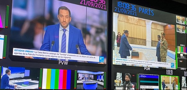 24 en español se duplica: de medio día de noticias pasa a informar las 24 horas de corrido