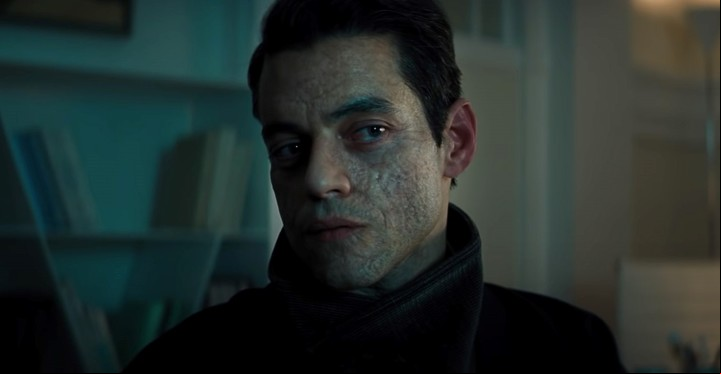 Rami Malek, que ganó el oscar por "Bohemian Rhapsody", es el villano de turno. Foto UIP