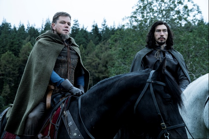 Matt Damon y Adam Driver deberán batirse a duelo. Foto Disney
