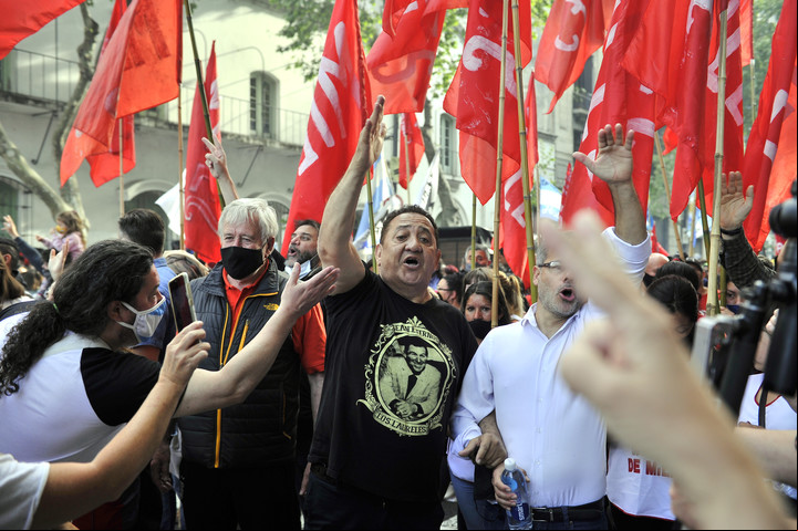 "Cristina Fernández, fallecido Néstor, cometió un error garrafal que fue reemplazar al kirchnerismo por La Cámpora", apuntó. Foto: Maxi Failla