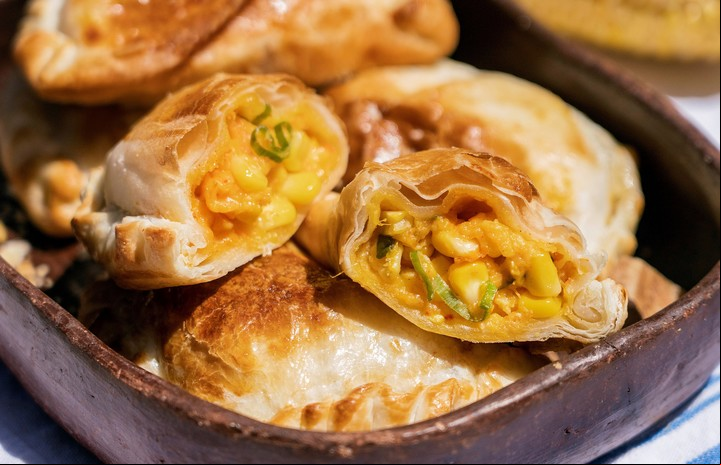 Empanadas de choclo. Foto: Editorial Catapulta.