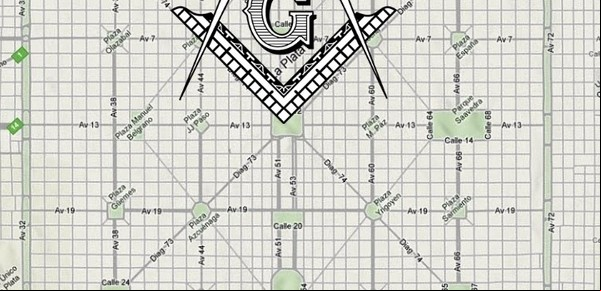 Una simbología de calles y plazas en la traza original