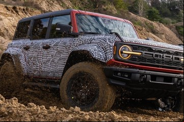 Adelanto 2022: cómo es la Ford Bronco Raptor que ya prueban en Estados Unidos