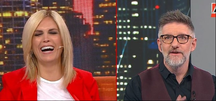 Viviana Canosa y Luis Novaresio hablaron de todo en su pase (Captura TV).