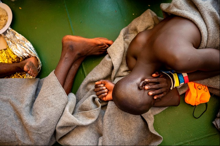 El drama de la inmigración golpea a Libia. Foto AFP