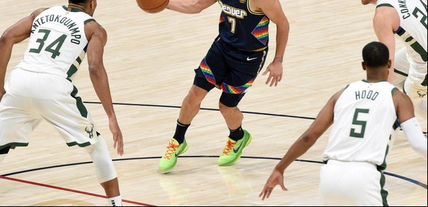 NBA: asistencia sin mirar y triples de Facundo Campazzo en una nueva derrota de Denver Nuggets