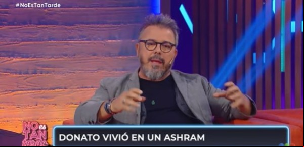 Donato de Santis contó que es budista y que reza dos veces por día