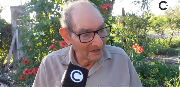 Don Ignacio, el correntino que, con 94 años, es el alumno más longevo del país