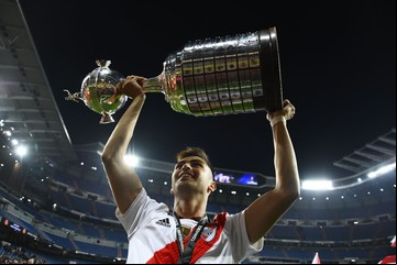 Y va el tercero: el emotivo posteo del Pity Martínez para sumarse los festejos de River por el 9 de diciembre