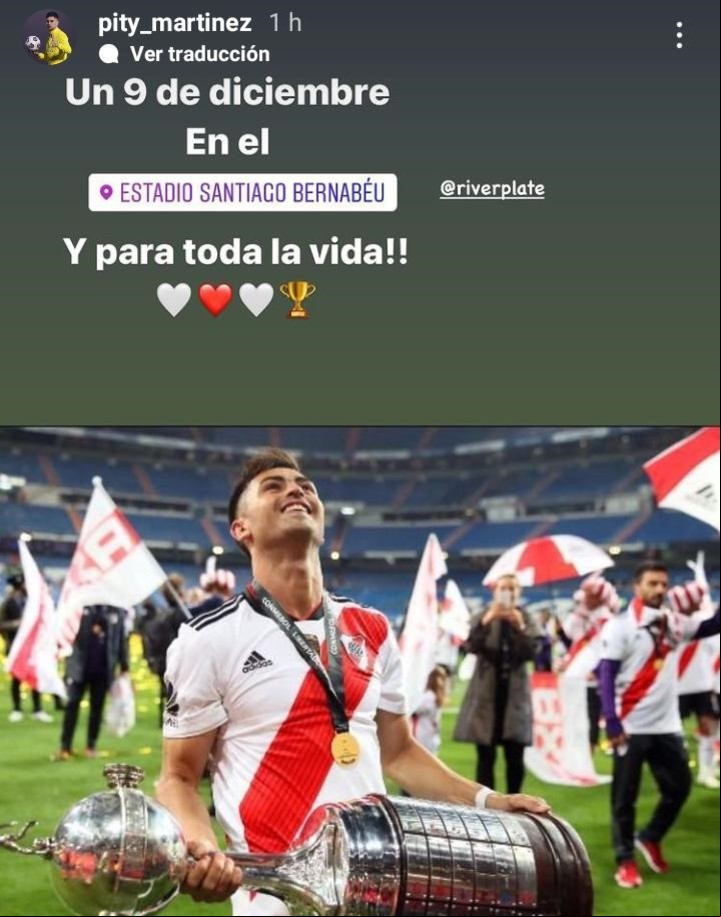 El posteo del Pity por el 9/12. Instagram