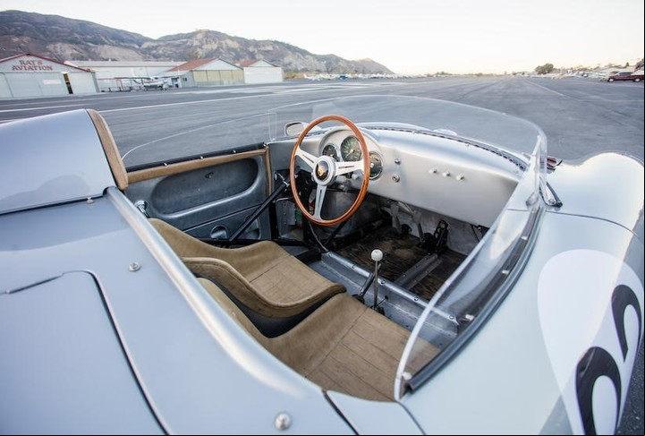 Un Porsche 550 Spyder en la actualidad.