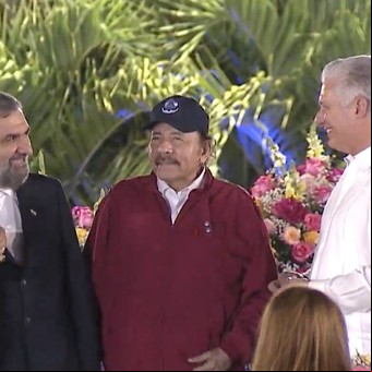 El Gobierno no hizo nada para detener al iraní acusado del atentado contra la AMIA que fue a la reasunción de Daniel Ortega en Nicaragua