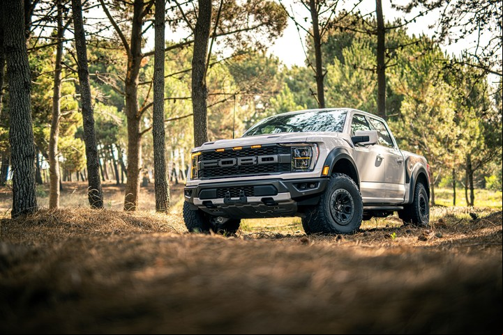 Ford-150 Raptor, también disponible en Pinamar.