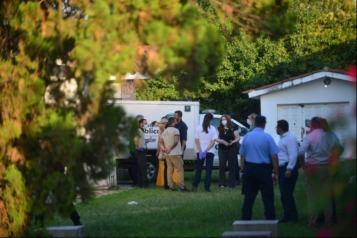Crimen de Flehr. Le escena donde ocurrieron los hechos. (Gentileza La Voz)